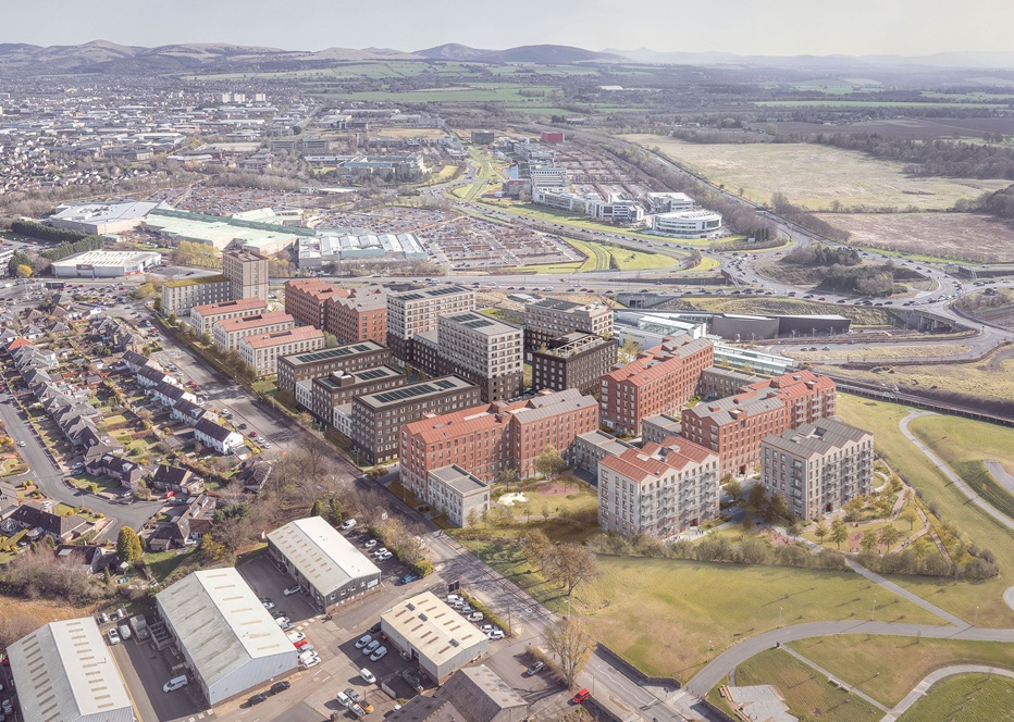 Green light for mixed-use development at Edinburgh Gateway